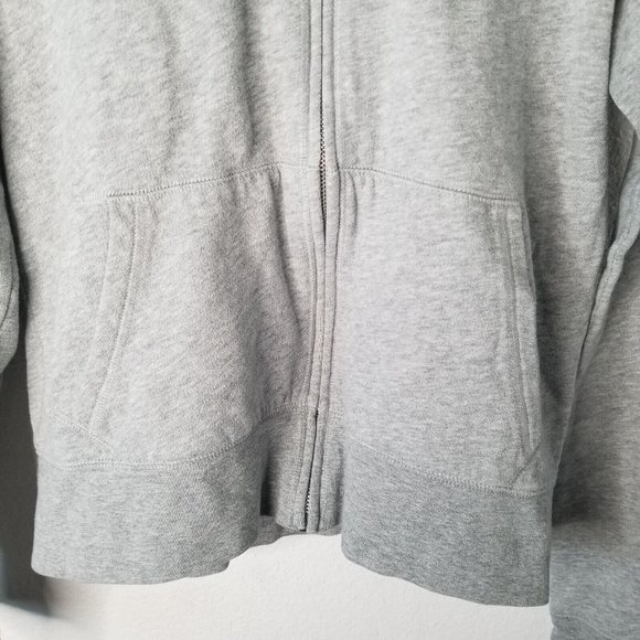 Pink Victoria’s Secret Gray White Sox Baseball Full Zip Hoodie Large - Picture 4 of 14